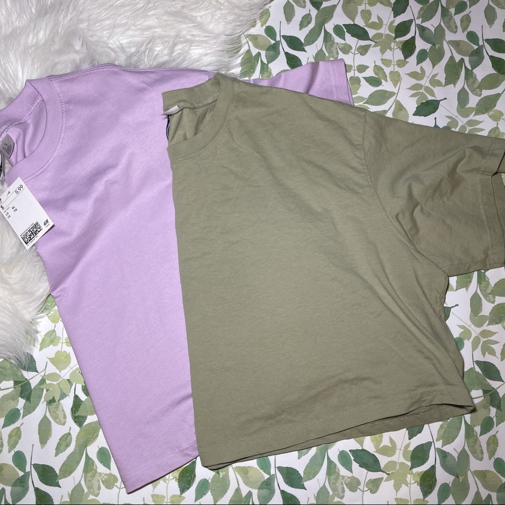 2 Pack H&M Crop Tops